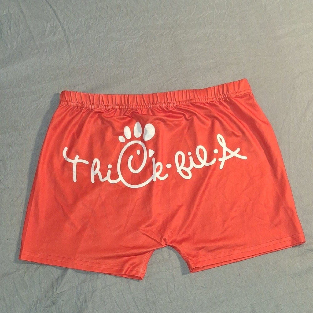 Red Thick-Fil-A Boxer Shorts